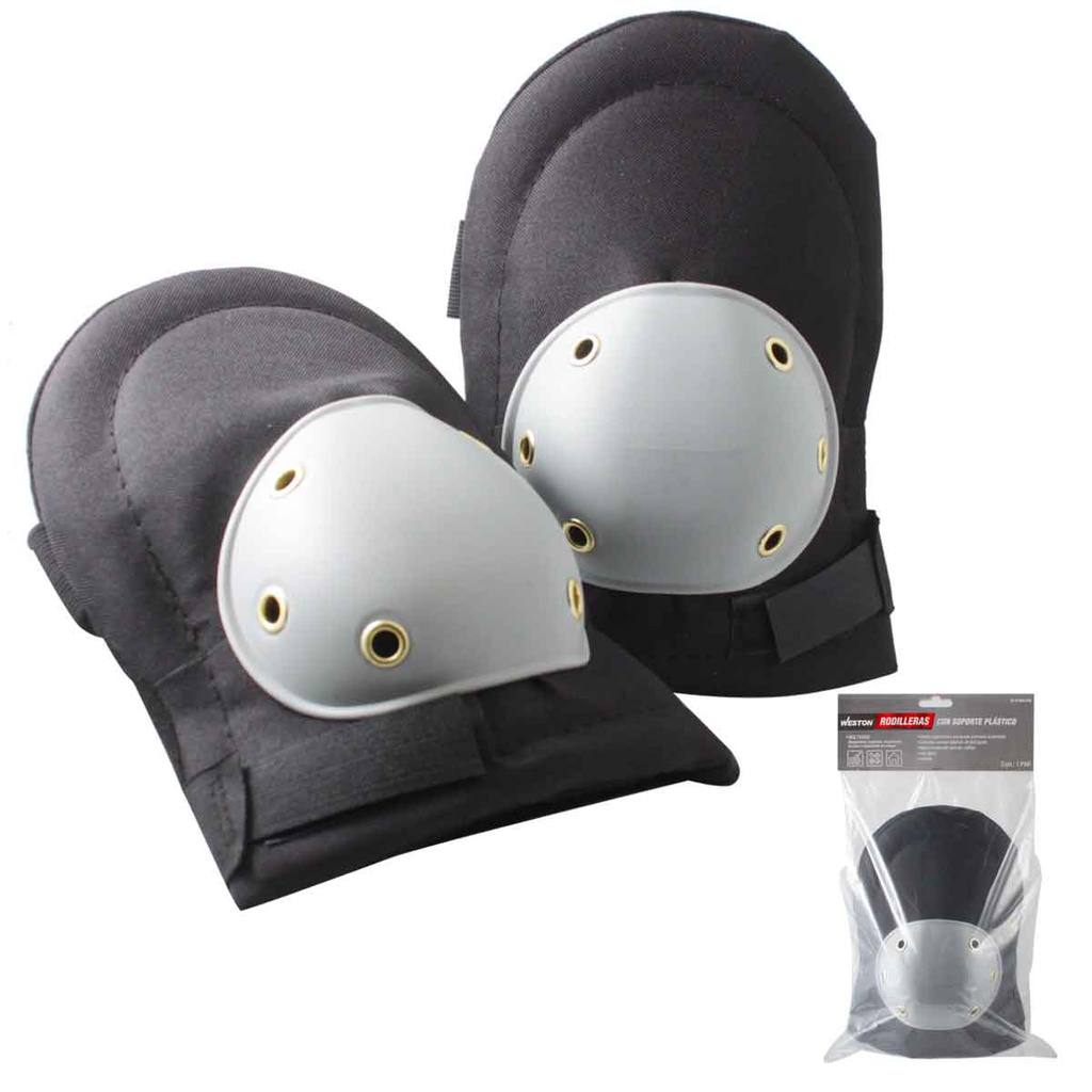 RODILLERAS CON SOPORTE PLASTICO