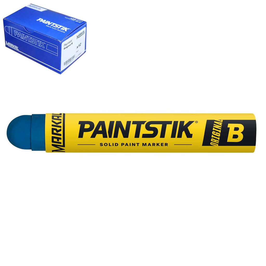 MARCADOR B PAINTSTIK AZUL (CAJA C/12 - PRECIO X PZA)