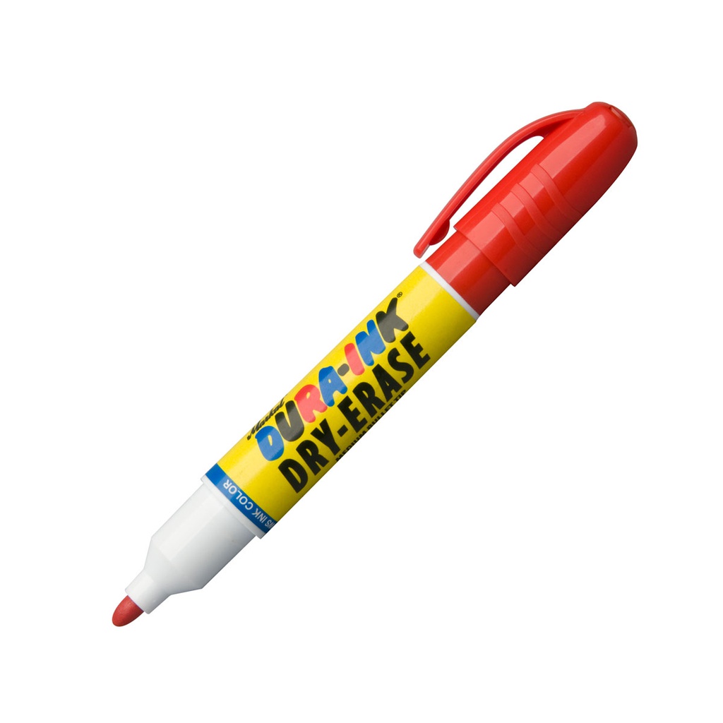 DURA INK DRY-ERASE MARKER RED (CAJA C/48 - PRECIO X PZA)