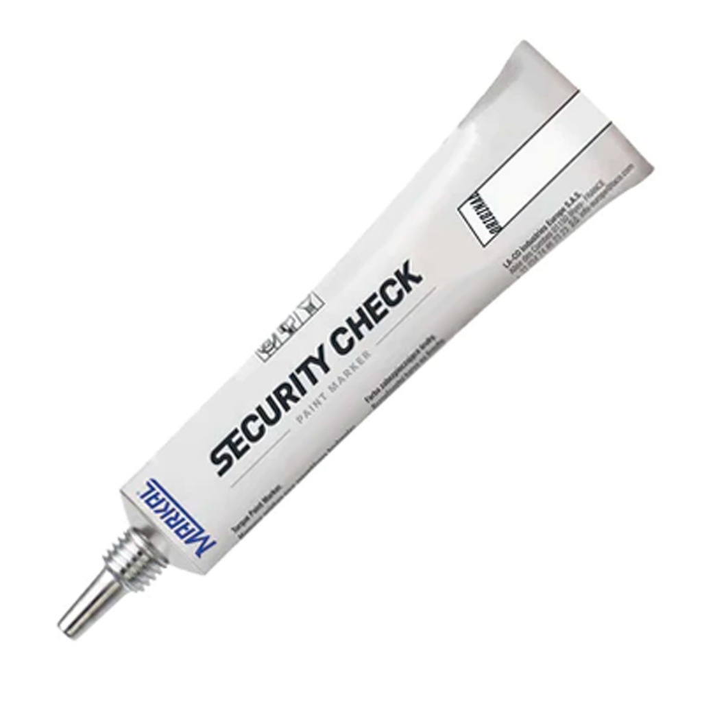 MARCADOR DE PINTURA SECURITY CHECK BLANCO