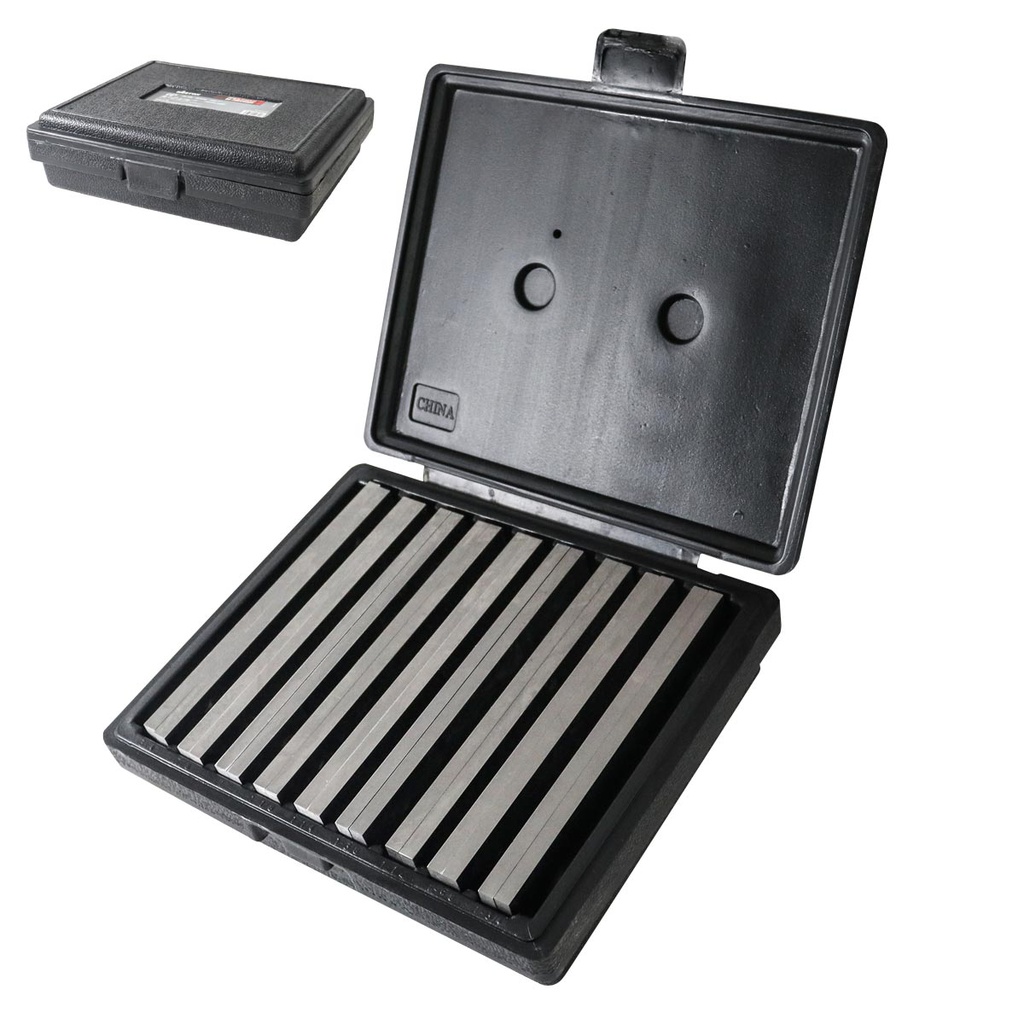 PARALELAS D/PRECISION 1/4&quot; x 6&quot; JGO 9 PARES
