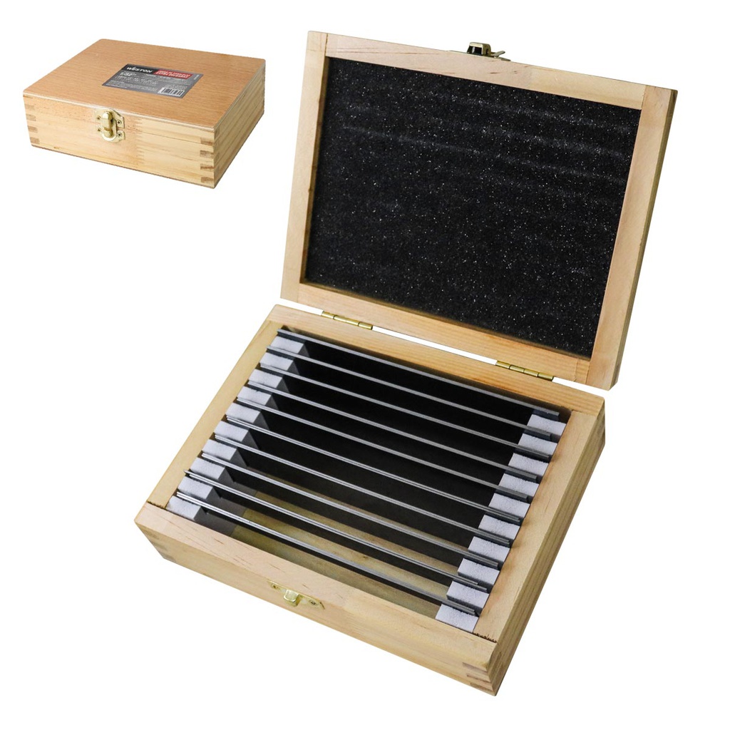 PARALELAS D/PRECISION EXTRA DELGADAS PREMIUM 1/32&quot; x 6&quot; JGO 10 PARES