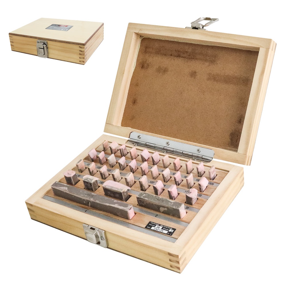 CALIBRADORES REDONDOS GRADO B JGO 36 PIEZAS