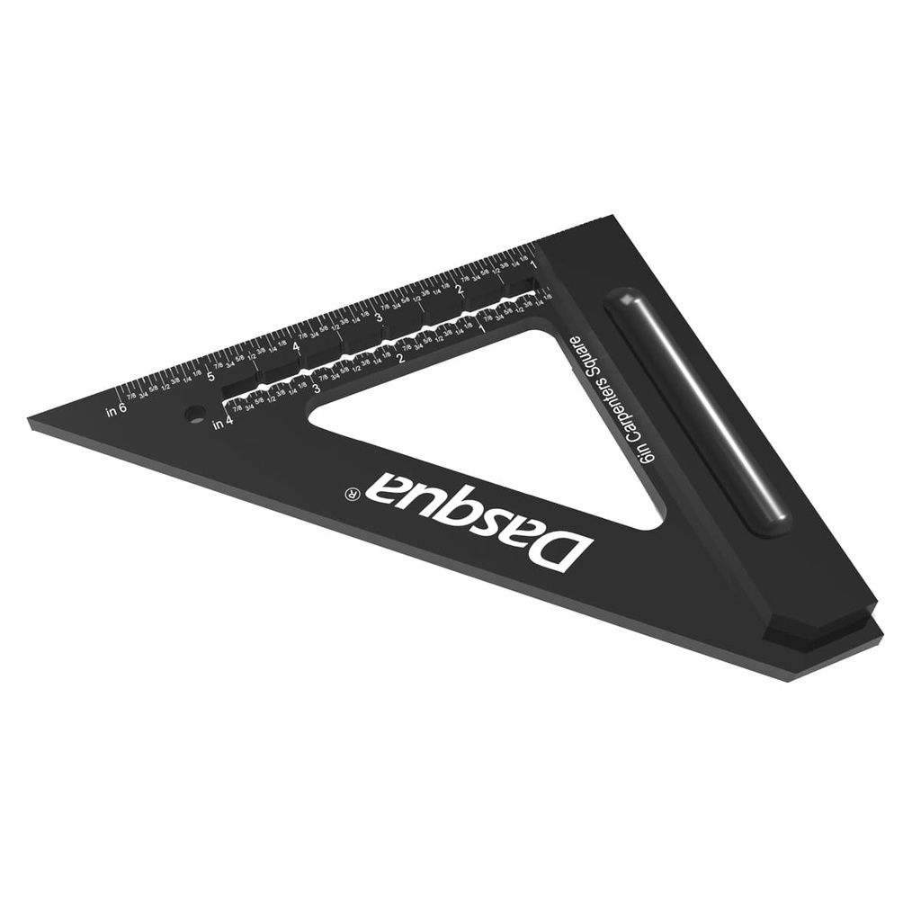 ESCUADRA DE CARPINTERO DE ALUMINIO 6&quot;