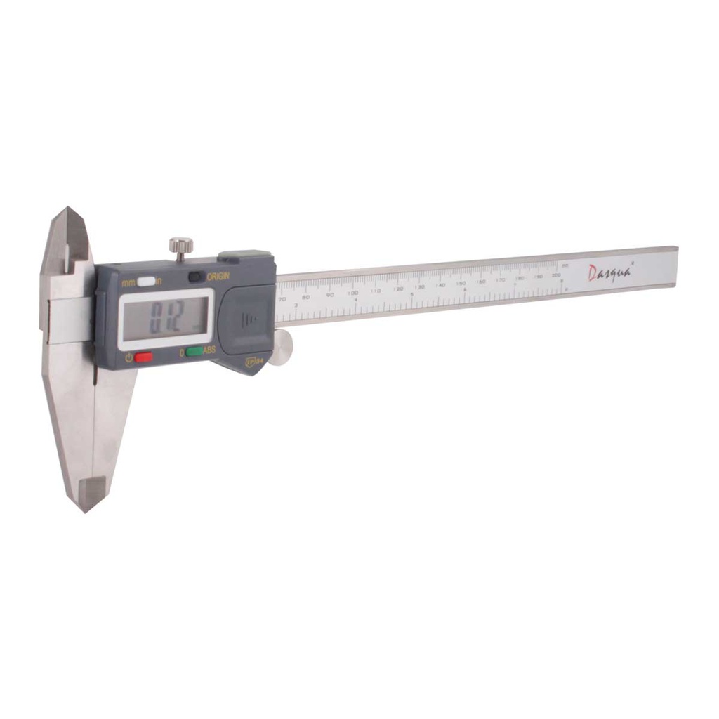 CALIBRADOR DIGITAL IP54 ABSOLUTO A PRUEBA DE AGUA 0-4&quot; mm/in ZERO/ABS C/PILA CR2032 3V