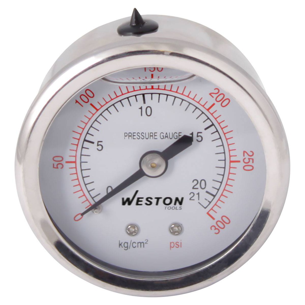 MANOMETRO GLICERINA 2&quot; 1/4&quot;NPT 7KG/100LBS POST.