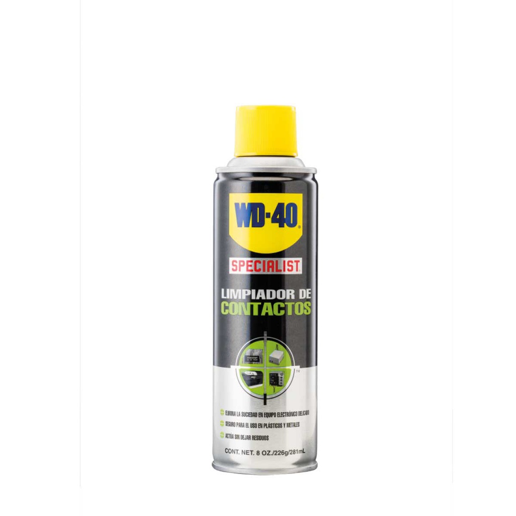 WD-40 SPECIALIST LIMPIADOR DE CONTACTOS 8 OZ (CAJA C/6 PZAS - PRECIO X PIEZA)