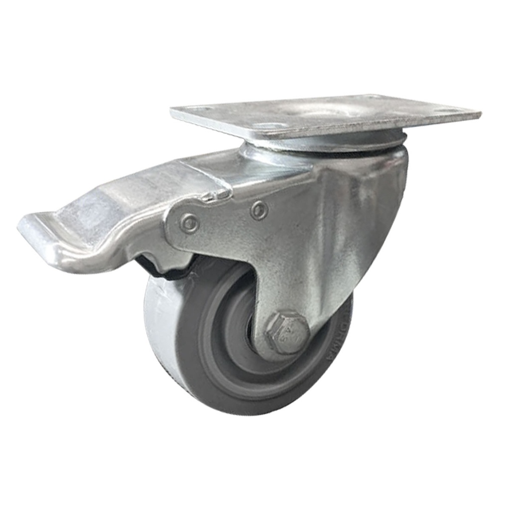 RODAJA TPR HI-PERFORMANCE GIRA. C/FRENO 5X1-1/4"