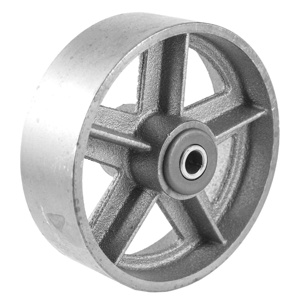 RUEDA FIERRO C/BALERO 8X2"