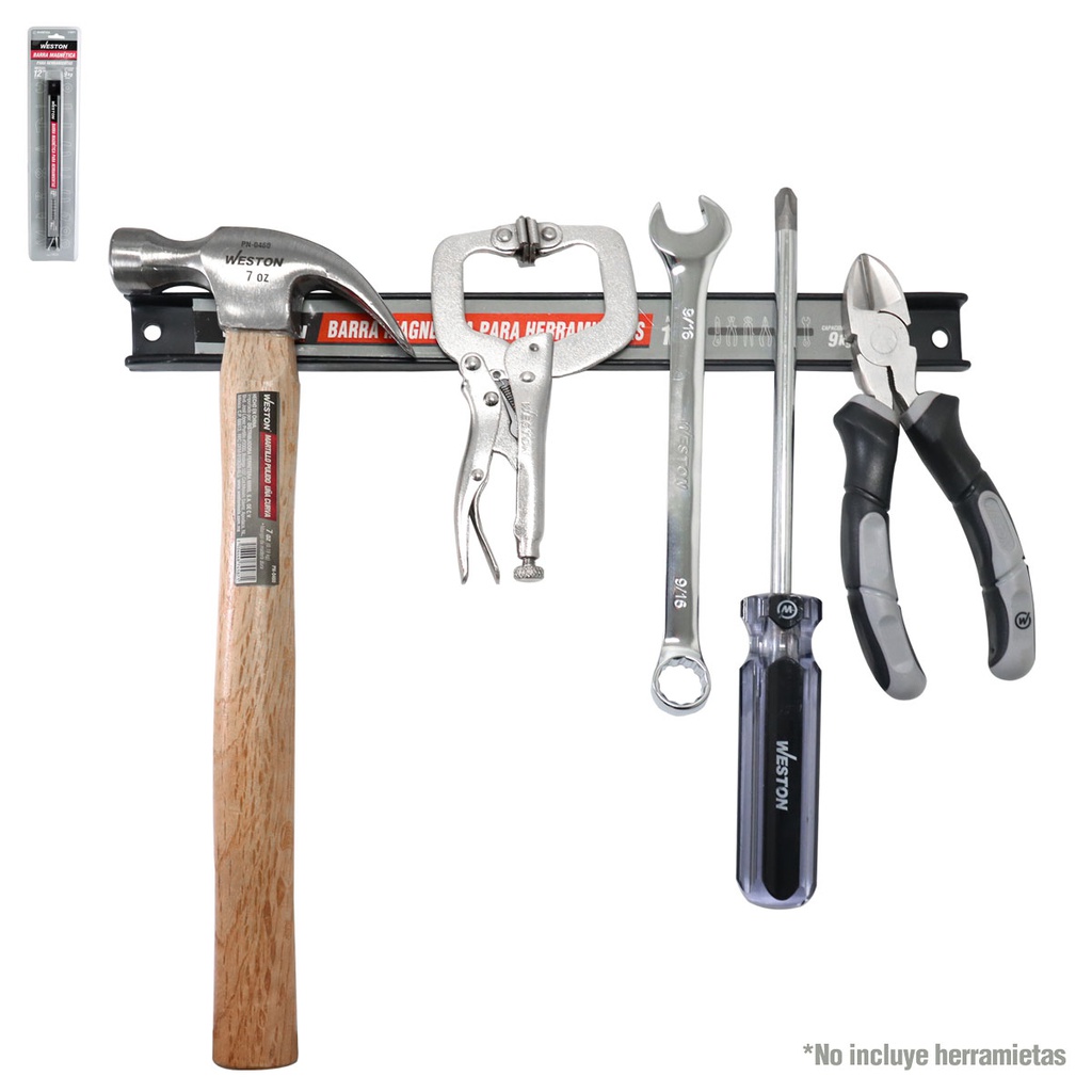 BARRA MAGNETICA P/HERRAMIENTAS 12" CAP. 13KG