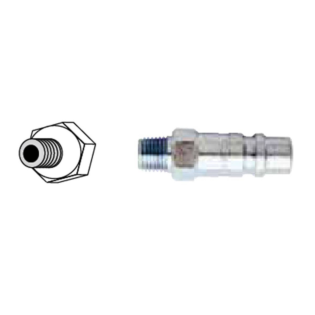 PIVOTE CONEXION MACHO 1/2&quot; NPT ESTILO G Mod 1857BK