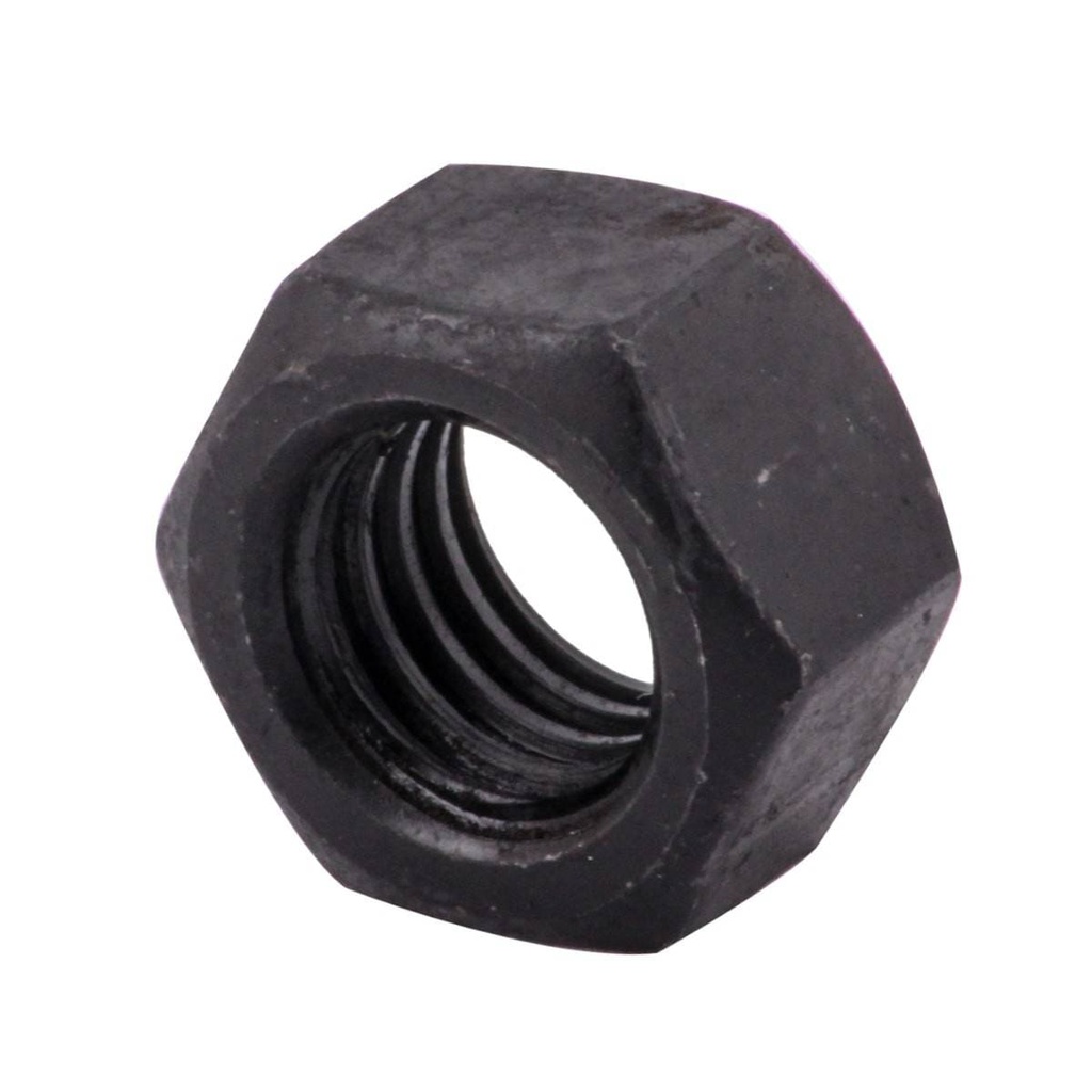 TUERCA HEXAGONAL  G8 STD. NEGRA 1/4&quot;-20 (Precio x Caja c/1000 pzas)