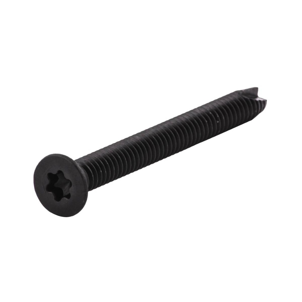 TORNILLO  C.PLANA TORX T/23 NEGRO 1/4X2-1/2  (Precio x Pza - Caja c/200 pzas)