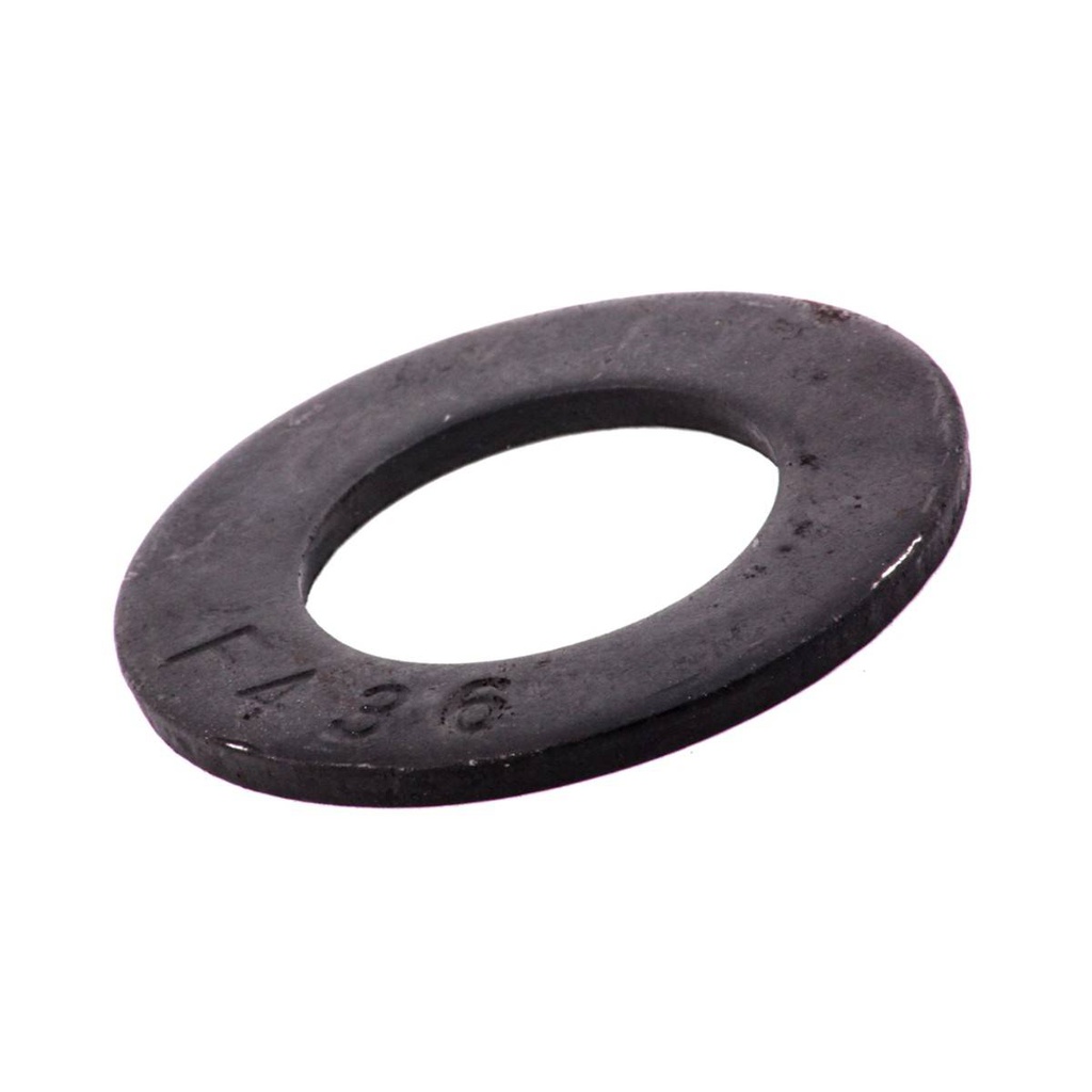 RONDANA PLANA F436 NEGRA 2-1/2"   (Precio x Pza - Caja c/20 pzas)