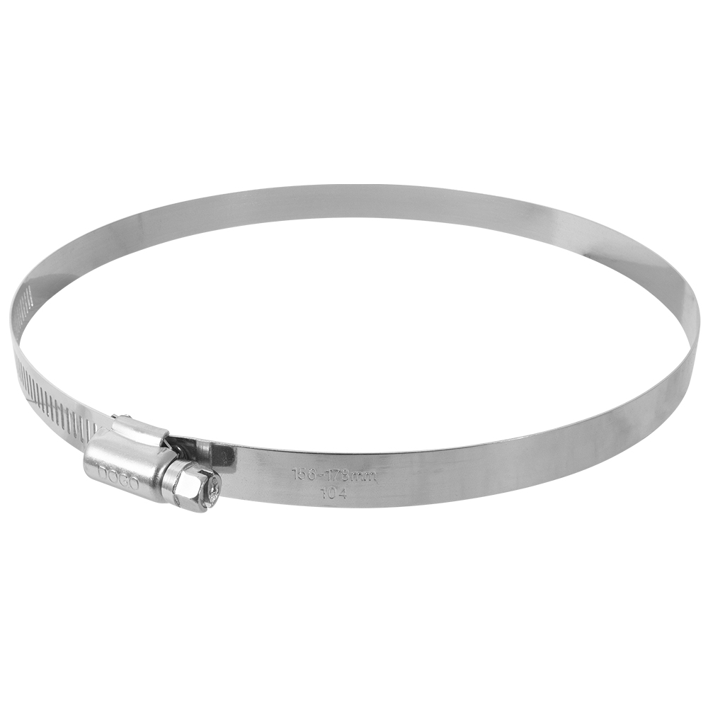 ABRAZADERA SINFIN # 104 ACERO INOXIDABLE