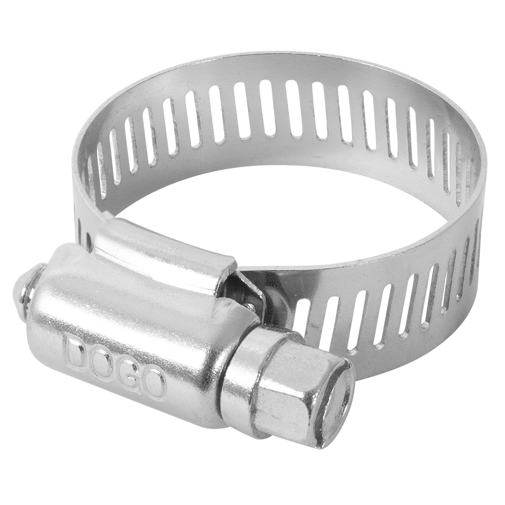 ABRAZADERA SINFIN # 12 ACERO INOXIDABLE