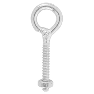 ARMELLA ROSCADA ZINC 1/4&quot; C/TUERCA