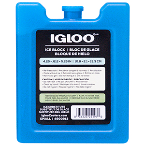 BLOQUE DE HIELO REFRIGERANTE IGLOO CHICO