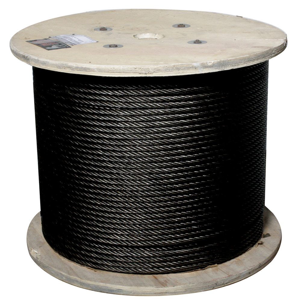 CABLE ACERO ALMA ACERO 5/8" 6X19 500mts