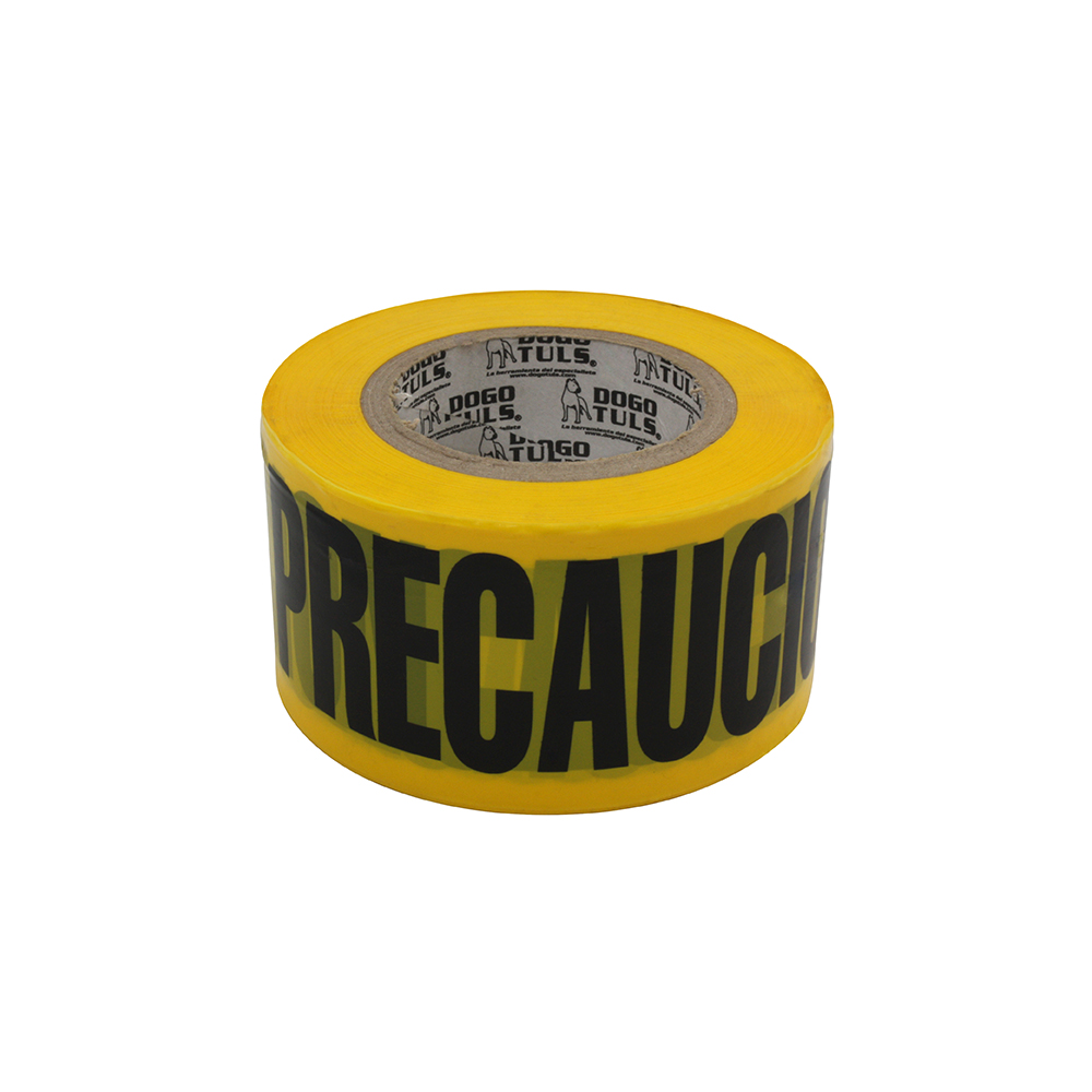 CINTA AMARILLA "PRECAUCION" 3" X 305MTS