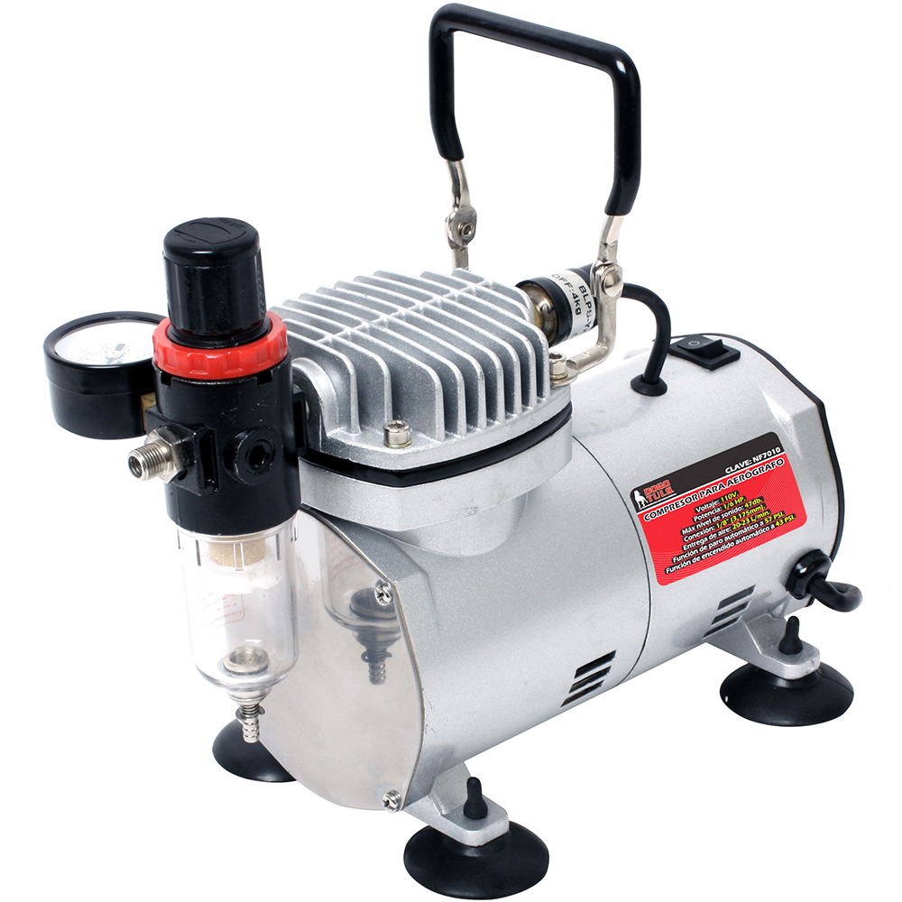 COMPRESOR PARA AEROGRAFO 1/6HP 110V