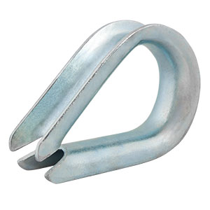CUELLO GALVANIZADO 1/2&quot; P/CABLE DE ACERO