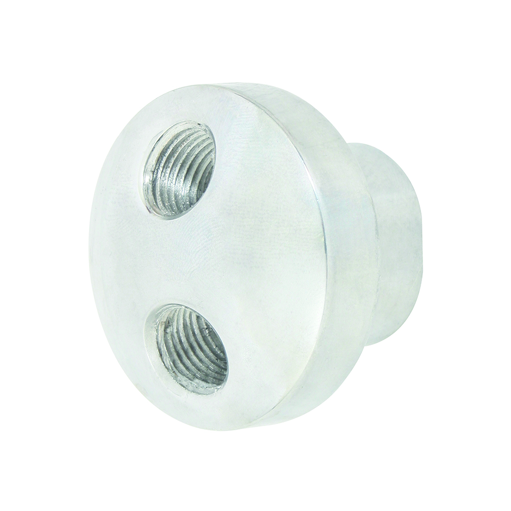 DISTRIBUIDOR AIRE 1/4 NPT ALUM 2 SALIDAS