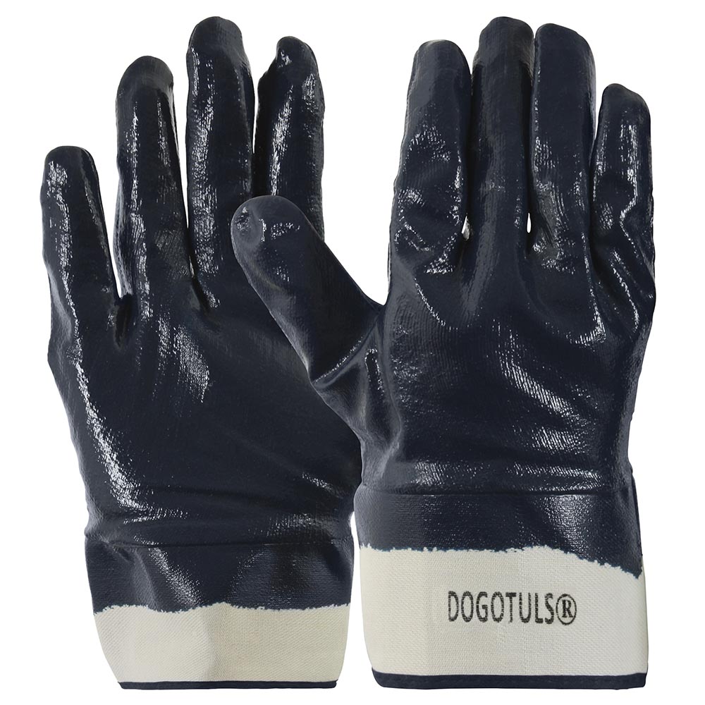 GUANTE NITRILO AZUL ALTA RESISTENCIA