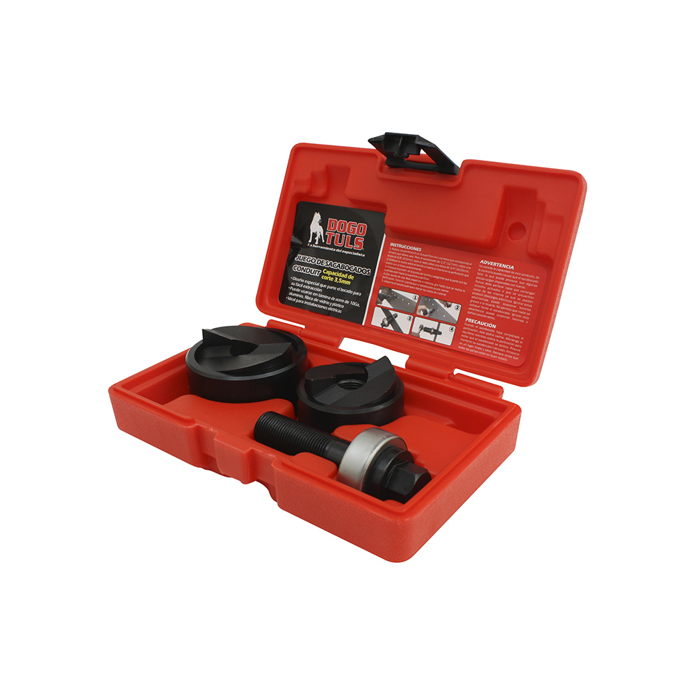 JGO SACABOCADOS CONDUIT  1-1/2" A 2"