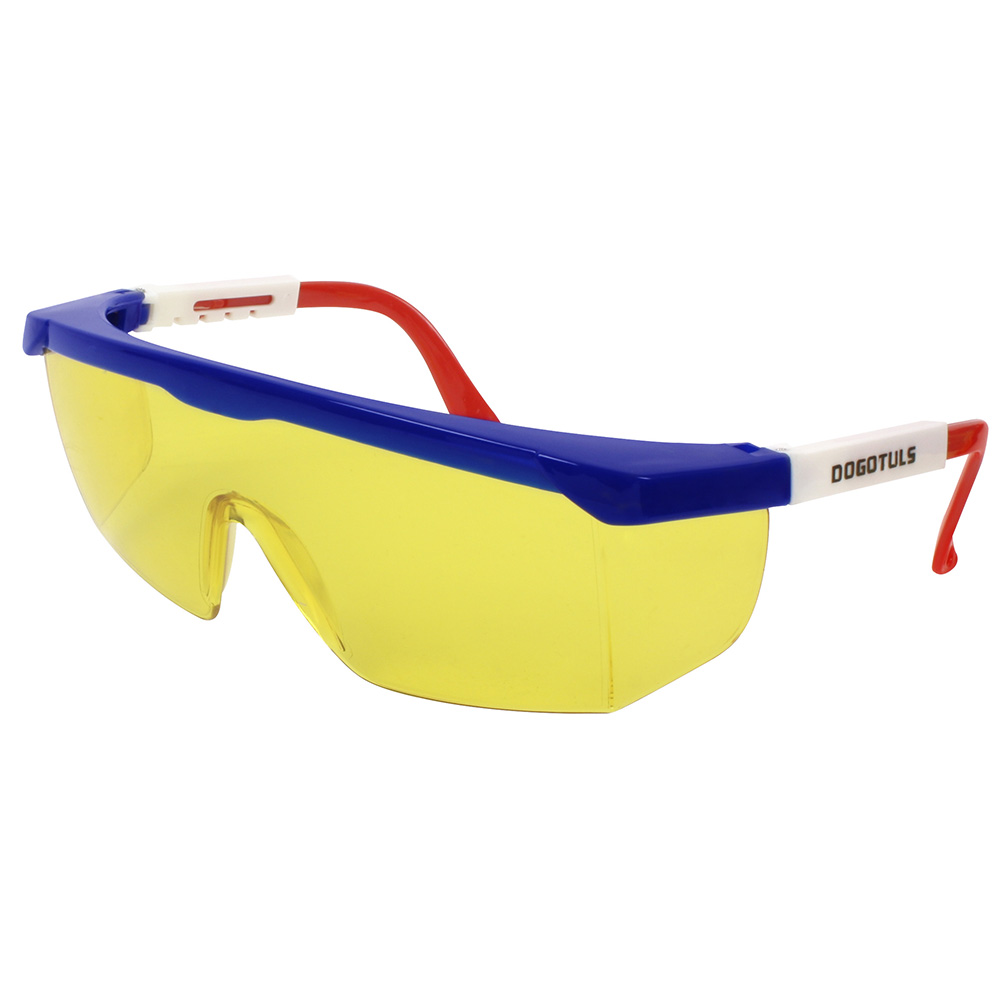 LENTE DE SEGURIDAD AMARILLO 3COLORES