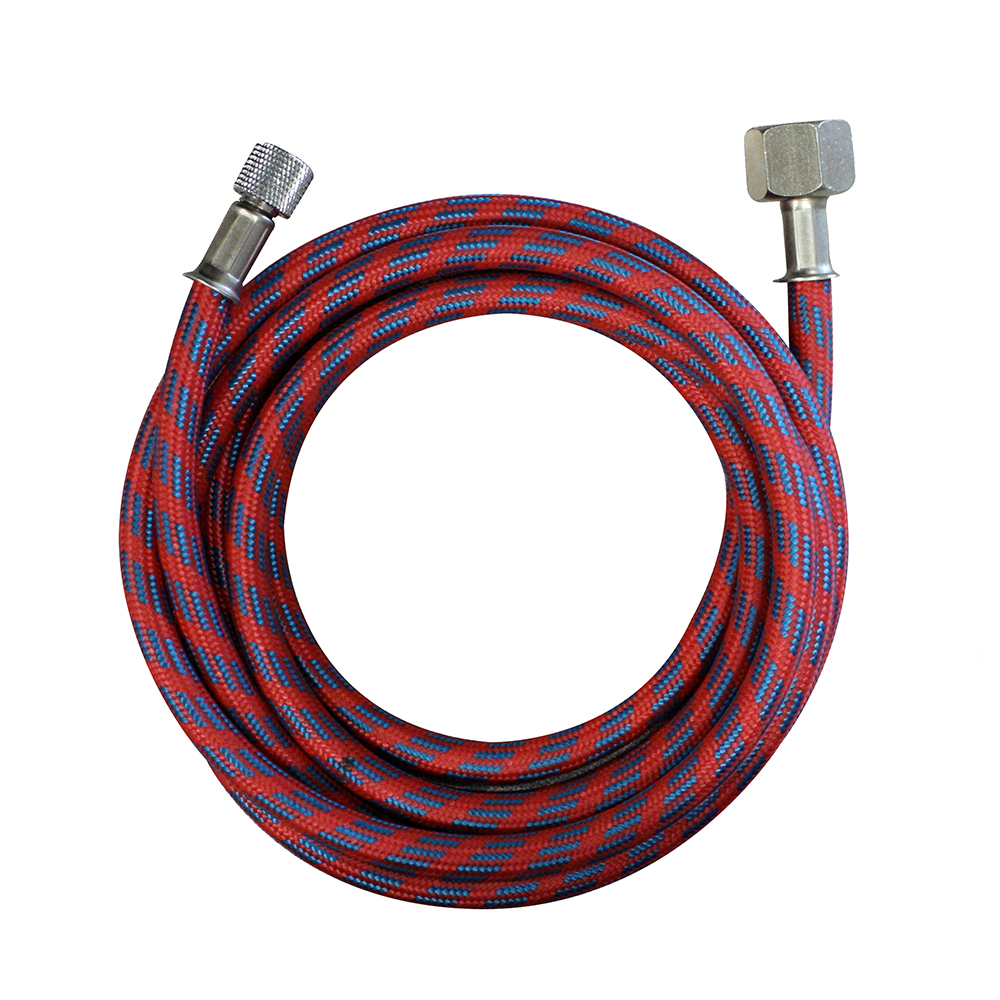 MANGUERA ROJA AEROGRAFO 1/4NPT-1/8 1.8M