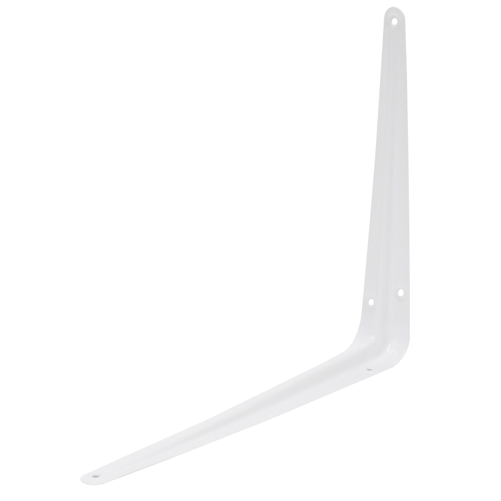 MENSULA DE ACERO BLANCA 10" X 12"