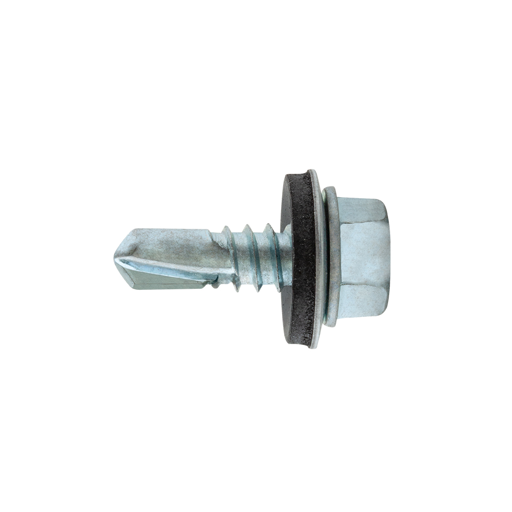 PIJA AUTOTALADRANTE #14 X 3/4" ARANDELA (CAJA CON 1,000 PIEZAS)