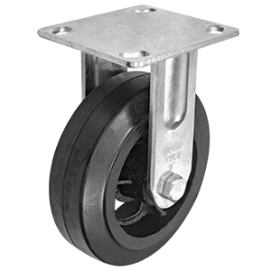 RODAJA DE HULE NGO USO PESADO FIJA 6"