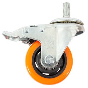 RODAJA PVC NARANJA ESPI ROSC 1/2 FRENO 3