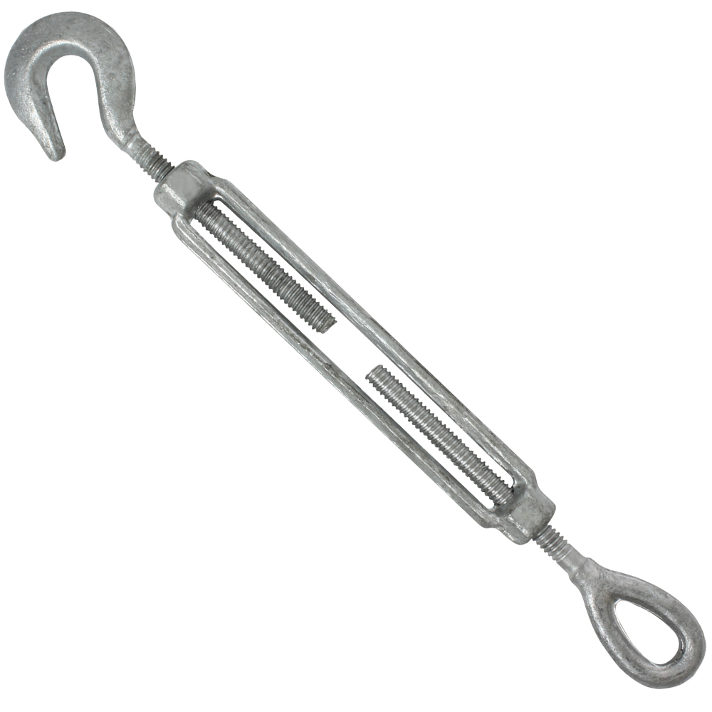 TENSOR FORJADO 1/4" X 4" OJO Y GANCHO