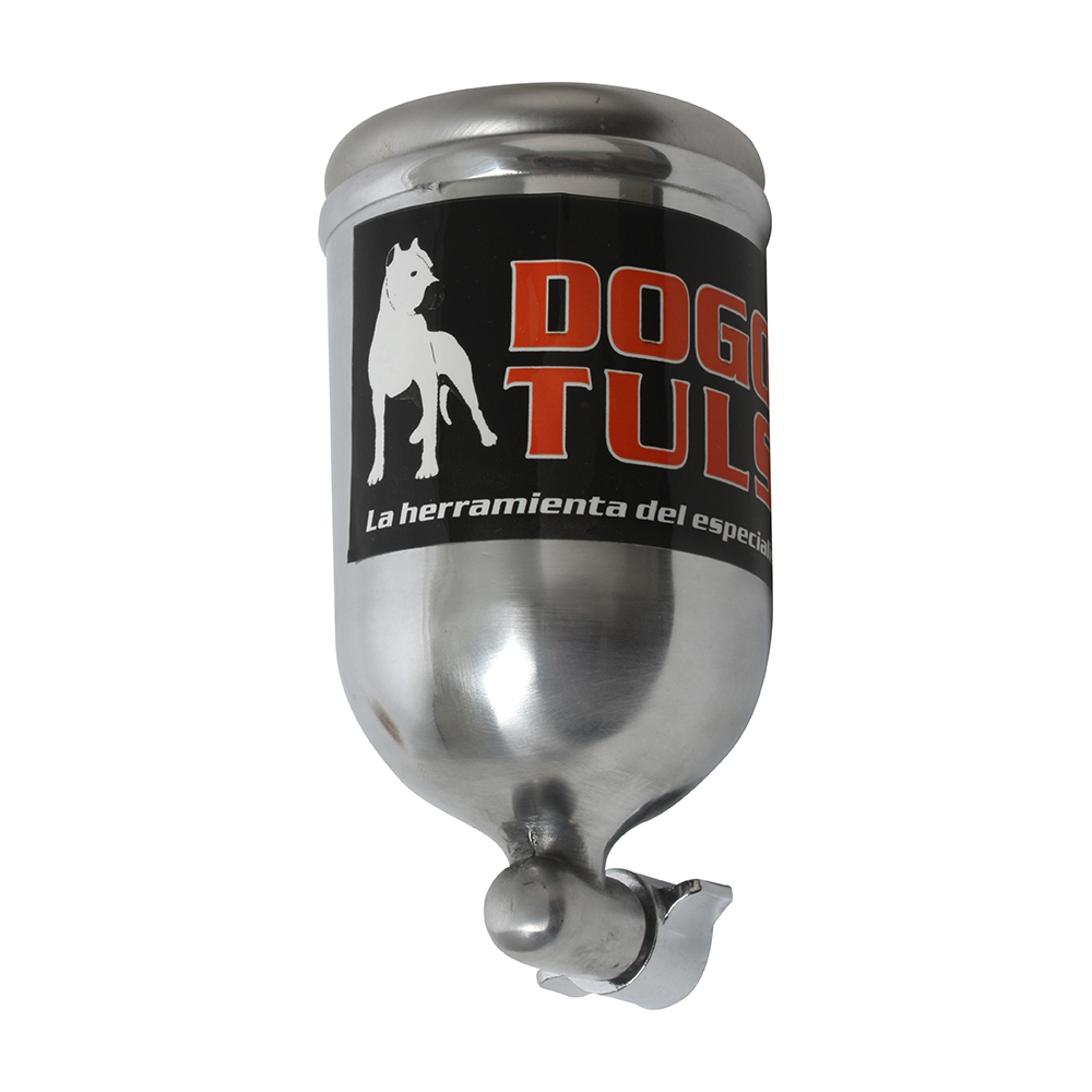 VASO ALUMINIO P/PISTOLA MINI GRAVEDAD