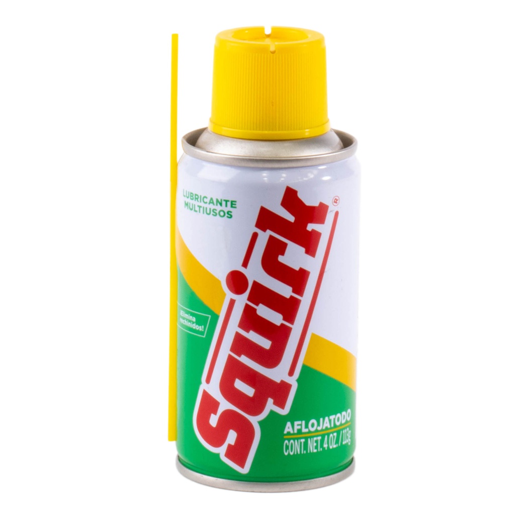LUBRICANTE MULTIUSOS SQUIRK EN AEROSOL 4 OZ / 113 G