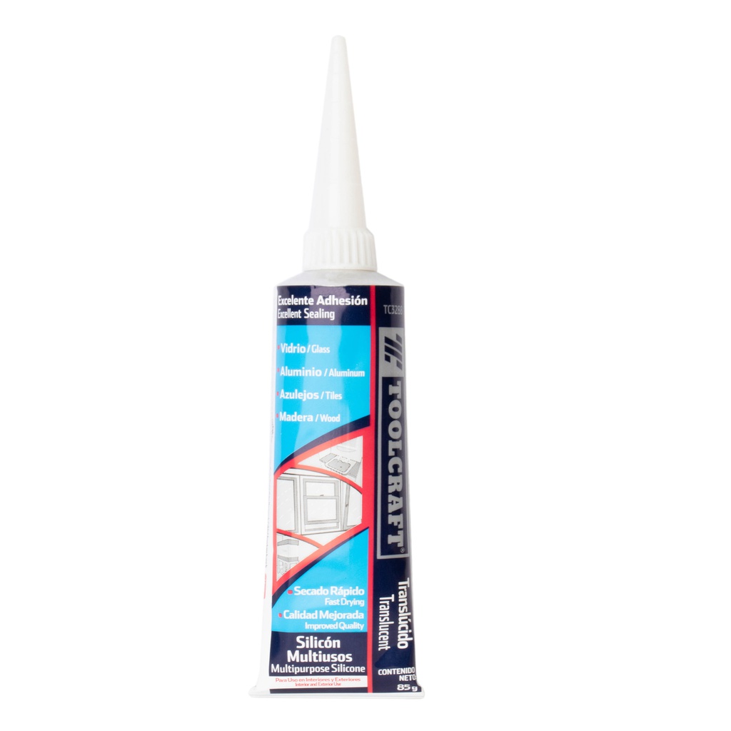 SILICON TRANSPARENTE 85GR USOGENERAL