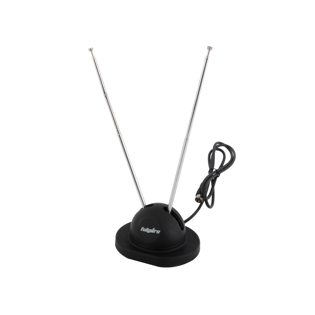 ANTENA DE CONEJO C/BASE CABLECOAXIAL