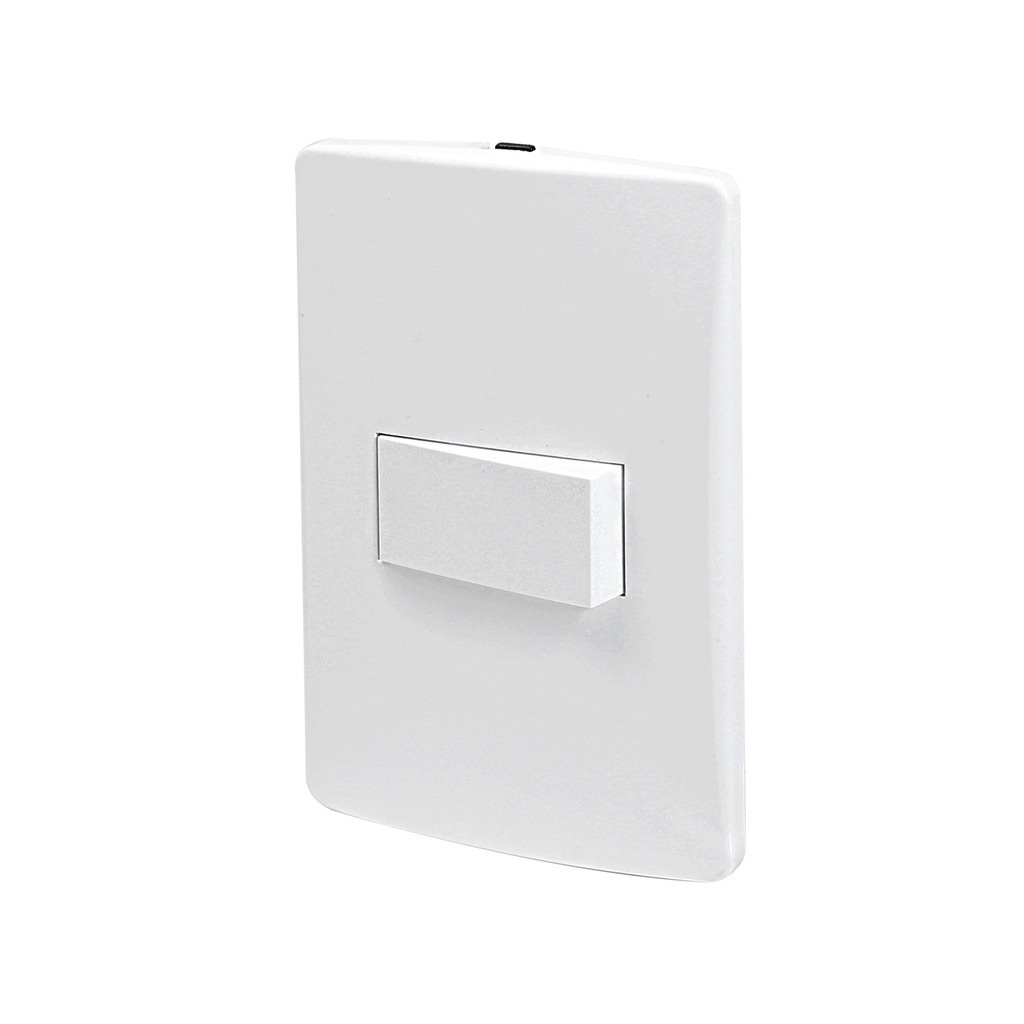 PLACA APAGADOR SENCILLO HABITAT