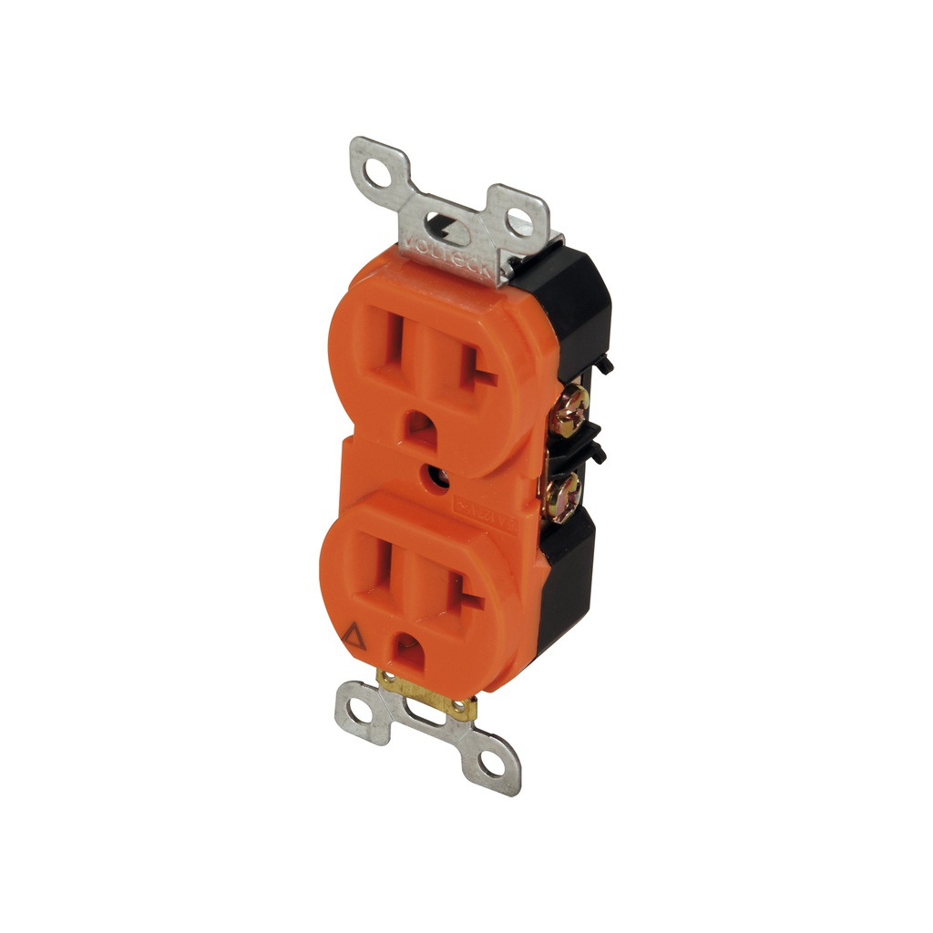 CONTACTO DOBLE HOSPITAL 125V 20A