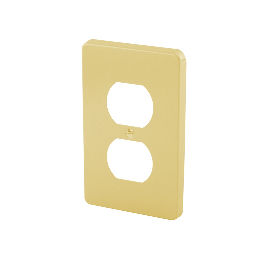 PLACA DE ALUMINIO PARA CONTACTO DUPLEX