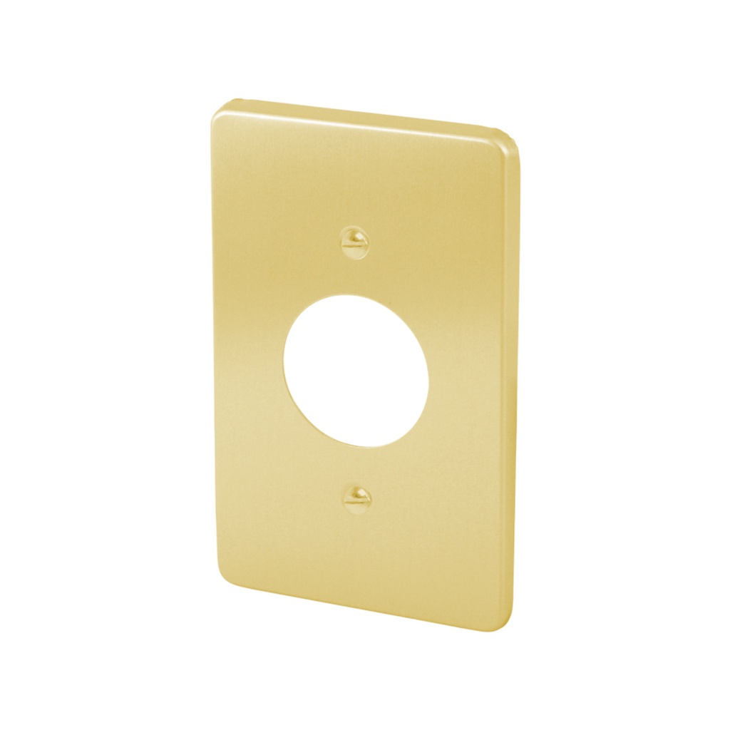 PLACA DE ALUMINIO PARA CONTACTO SENCILLO