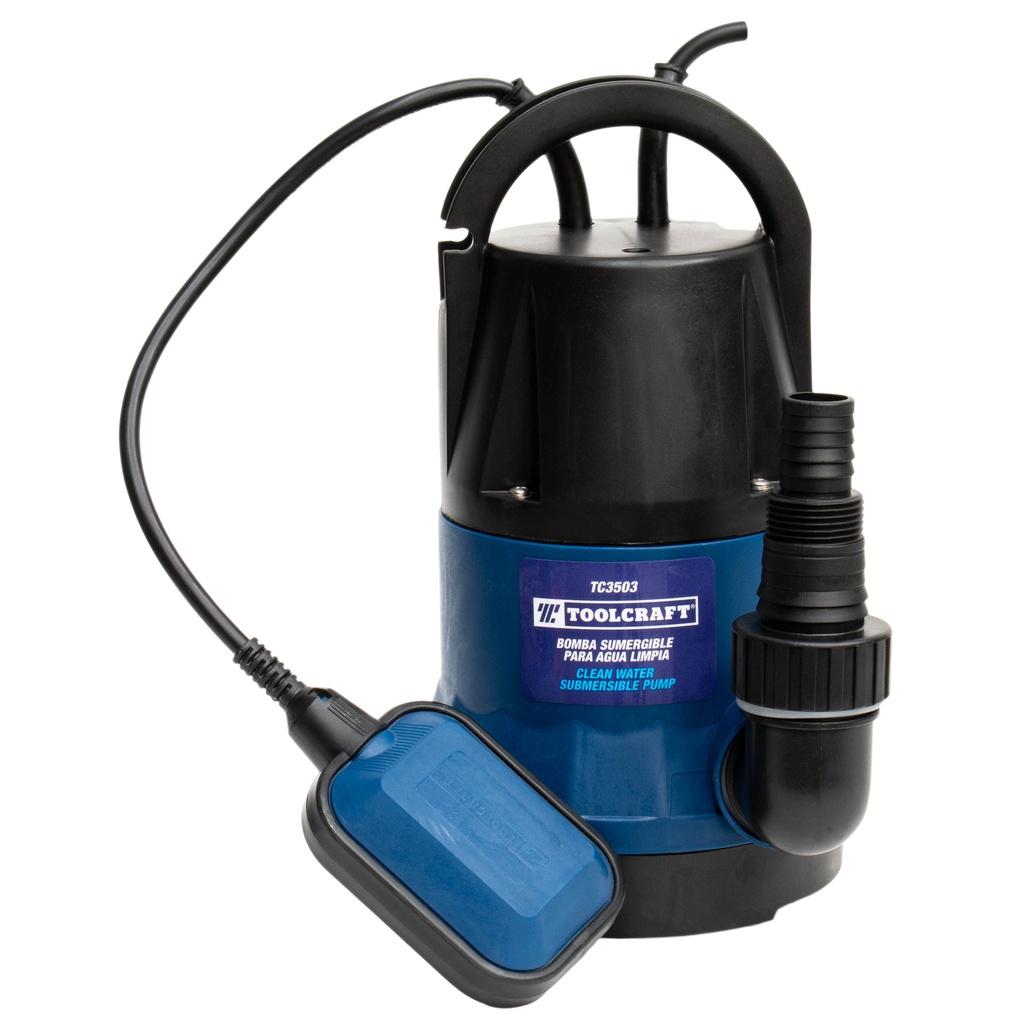 BOMBA SUMERGIBLE P/ AGUA LIMPIA 1/2HP