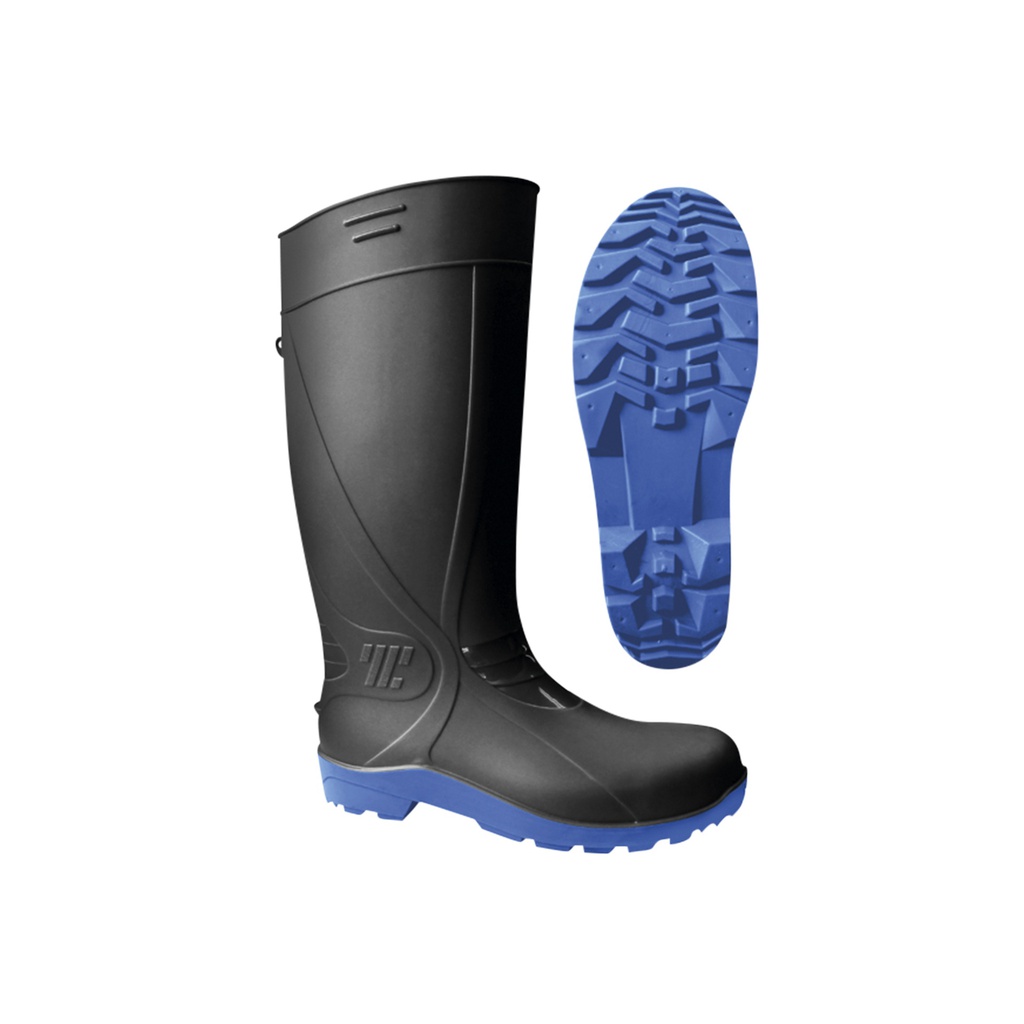 BOTA INDUSTRIAL NEGRA #24 DE HULE