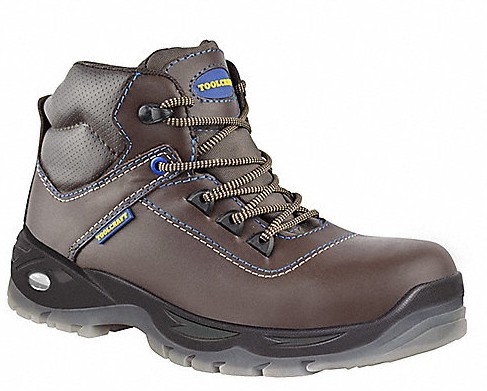 BOTA PREMIUM CON CASQUILLO # 81/2  COLOR CAFE