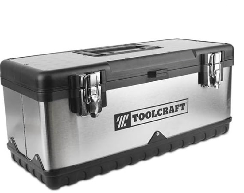 CAJA DE HERRAMIENTAS METALICACON ESTRUCTURA PLASTICA 15"