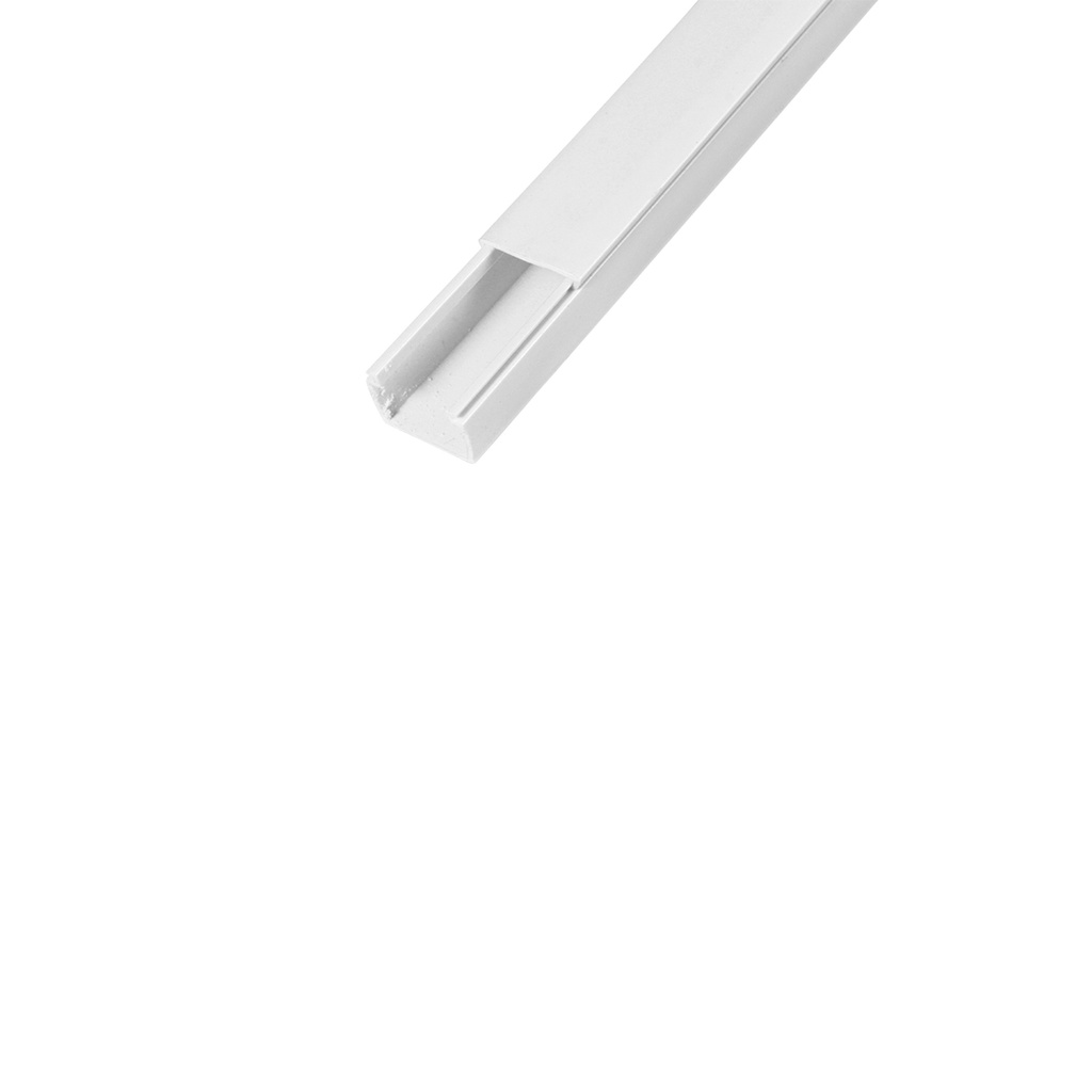 CANALETA PLASTICA 12X12 MM 1 VIA 2M LARGO