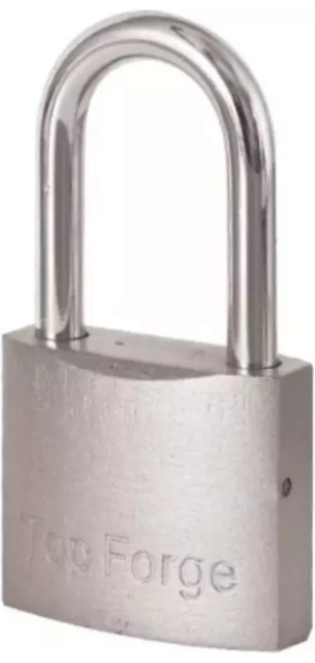 CANDADO HIERRO 40MM GANCHO LARGO 2 PZS